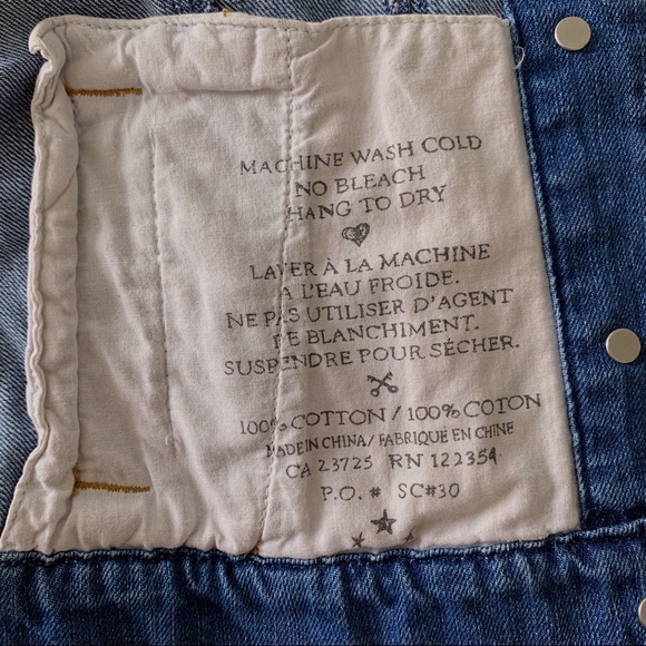 100% cotton Talula Babaton light wash jean jacket 🧢 - Picture 12 of 16